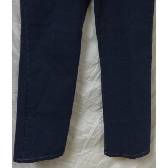 Tribal Jeans Stretch-Extensible Womens Sz 8 Mid Rise Dark Wash Denim Jeans 32x33 - Picture 3 of 12